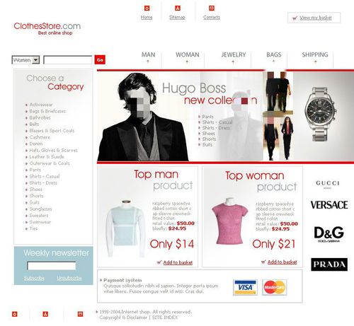 服装销售商城网站psd模板网页ui素材免费下载(图片编号:2227376)-六图